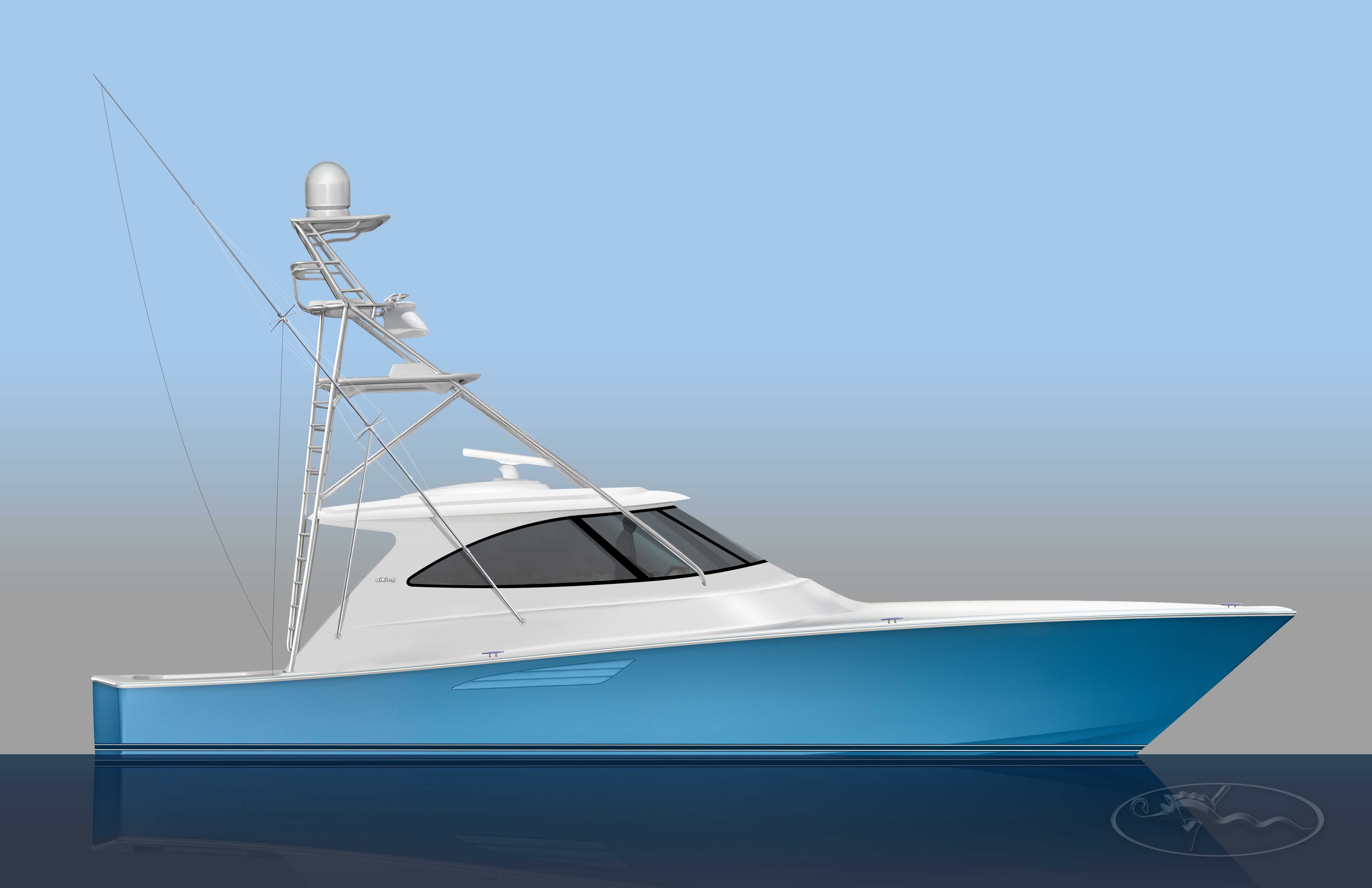 The Viking 52 Sport Tower: Coming This Fall to an offshore canyon near you.