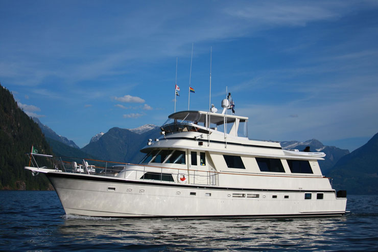 alaska charter yachts