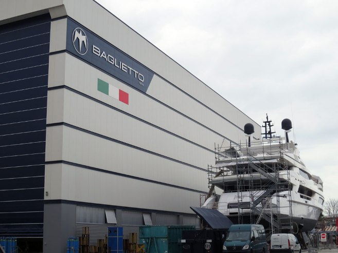 The recent global recession hit Baglietto hard, resulting in a bankruptcy filing in 2010. But Baglietto emerged under new ownership in 2012, and is in the midst of an expansion to build more yachts.