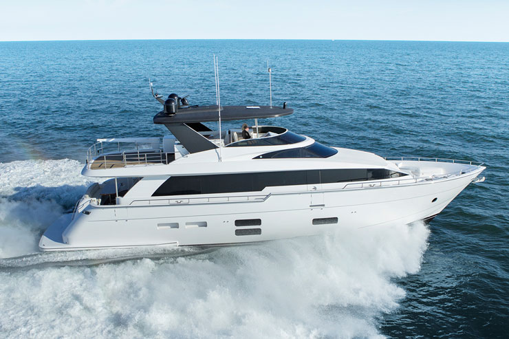 The new Hatteras 70 Motor Yacht may be the model currently making waves, but for buyers on the brokerage market things can be a bit more convoluted.