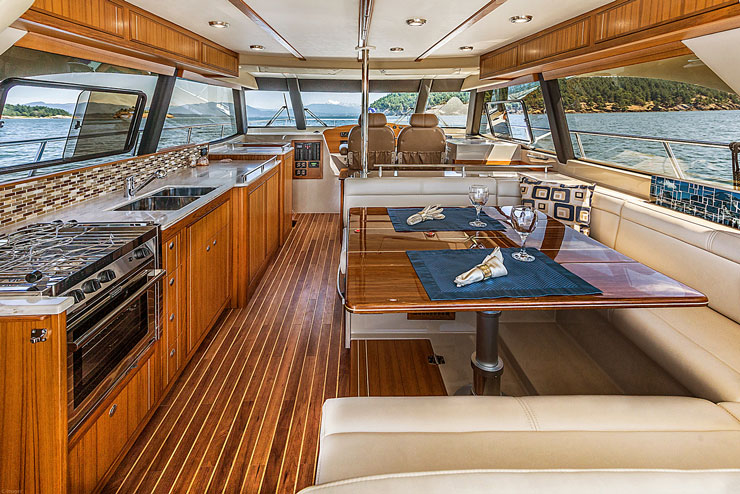 small yacht kitchen