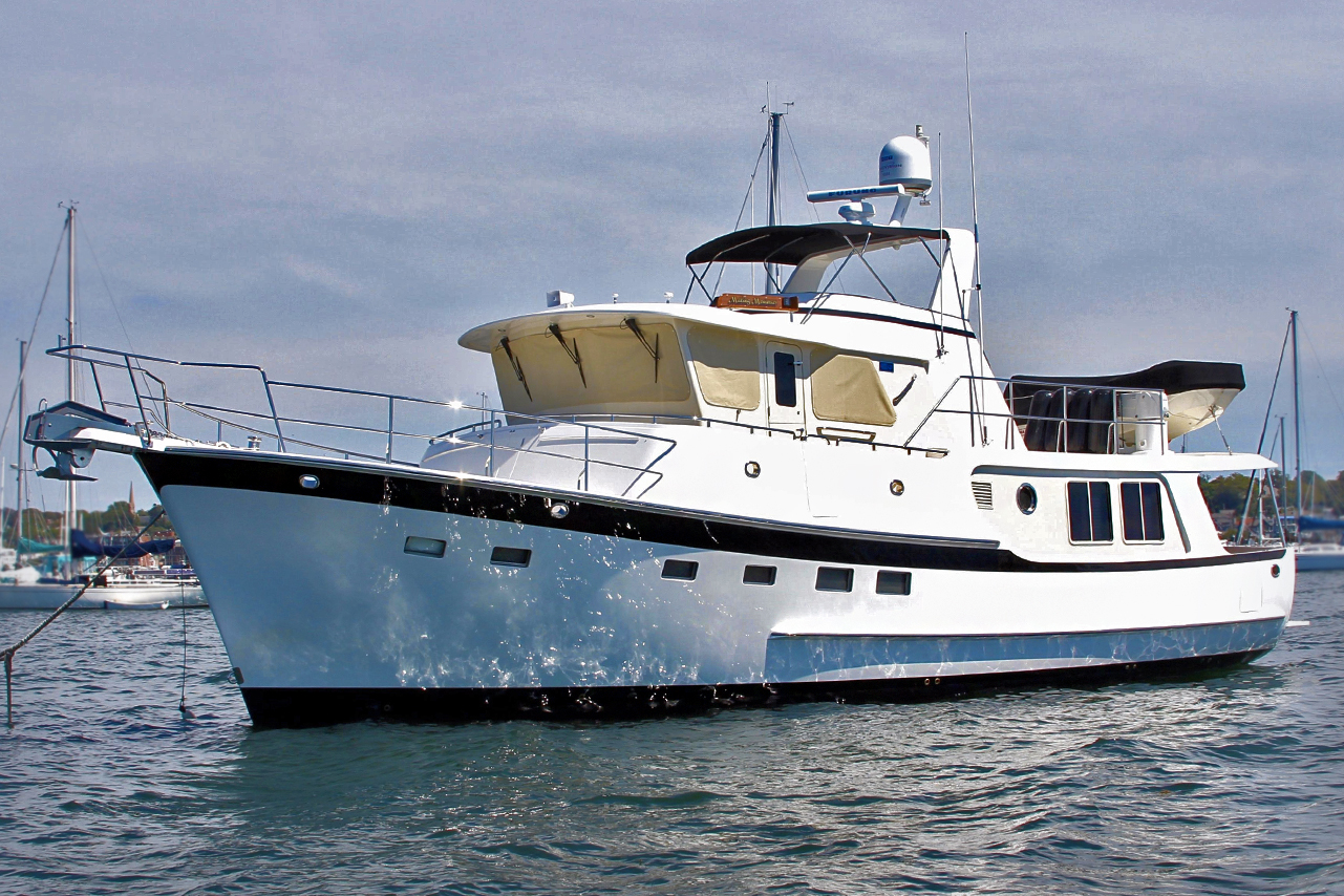 kadey krogen 52 trawler yacht