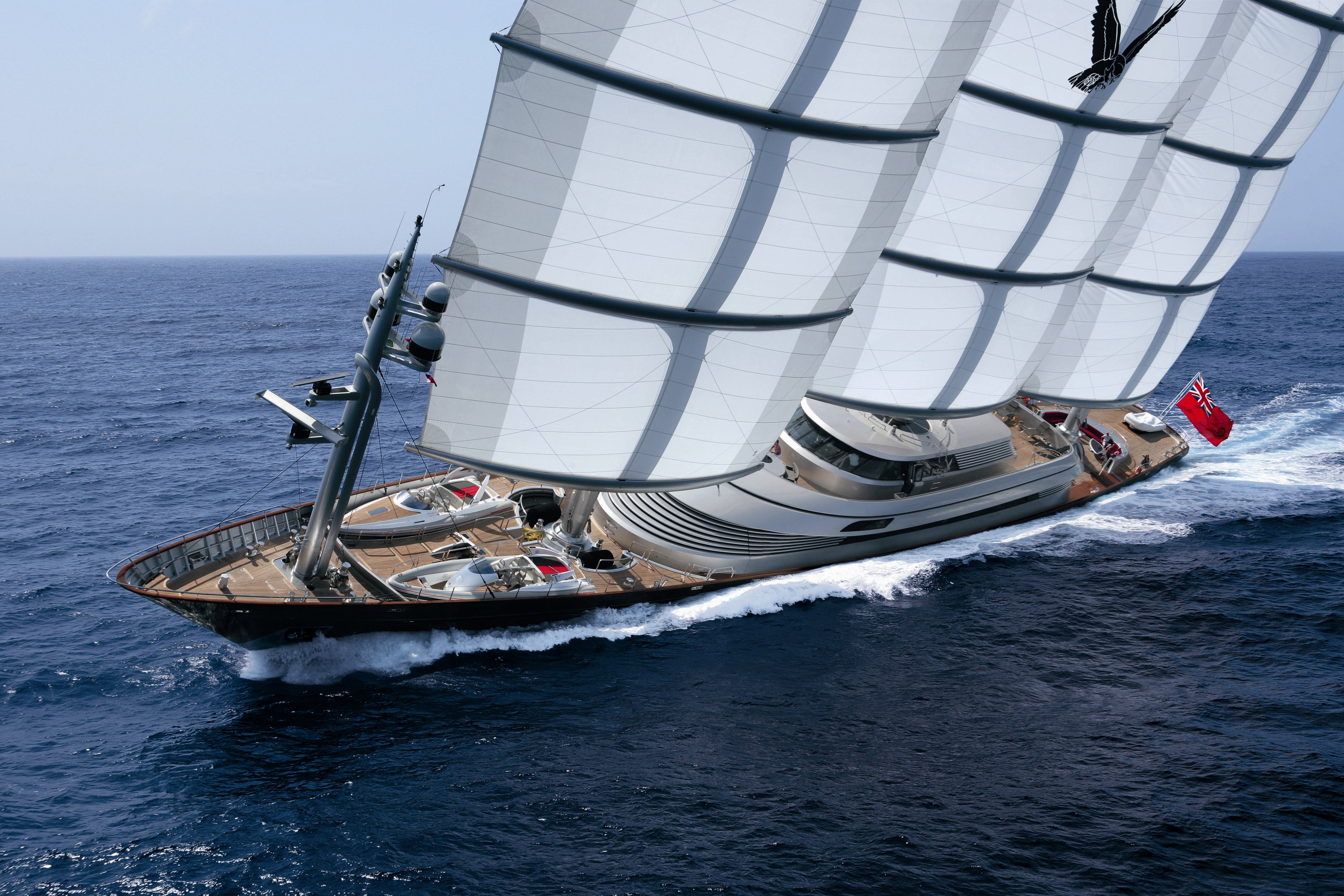 largest sail yachts