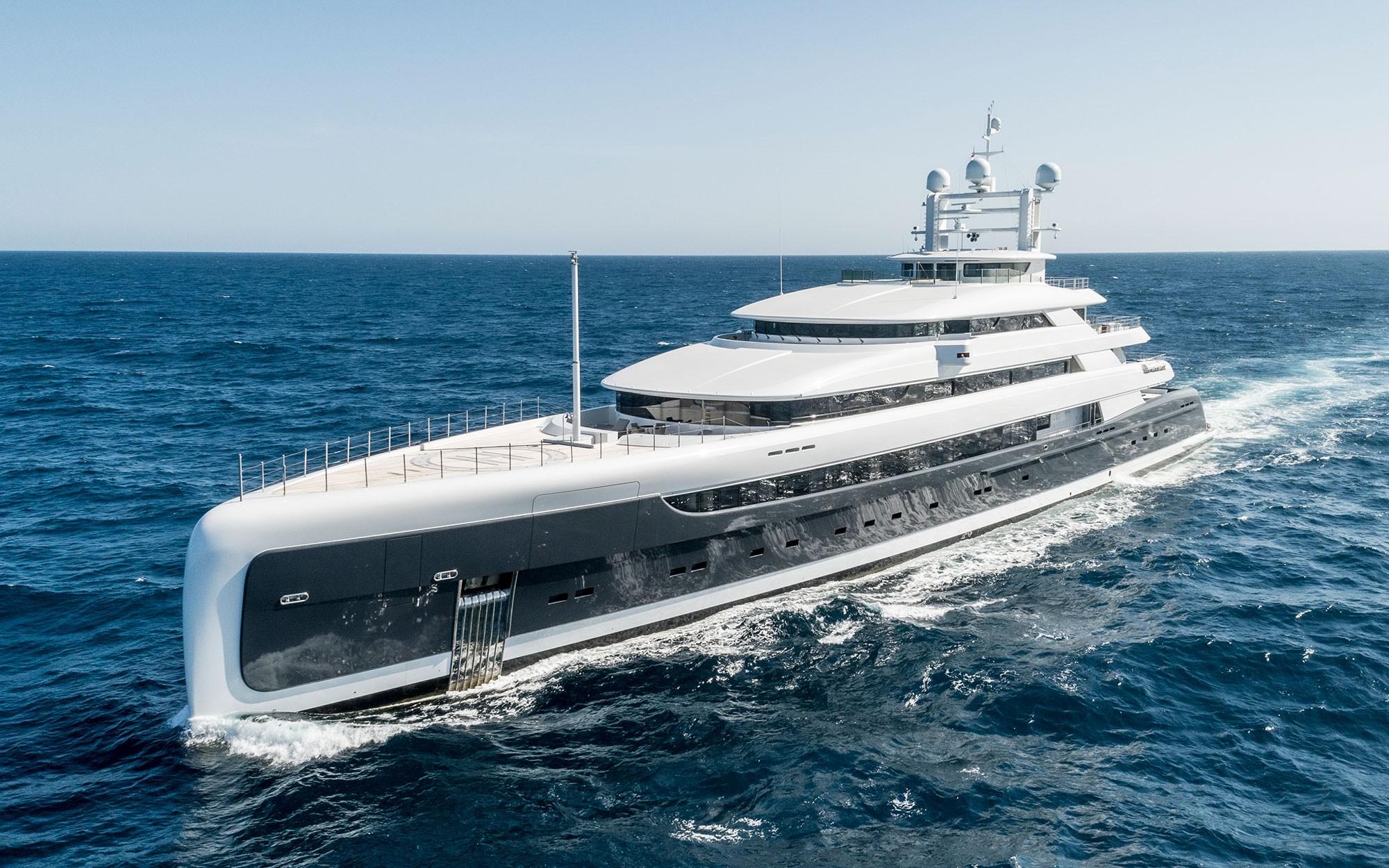 mega yacht the world