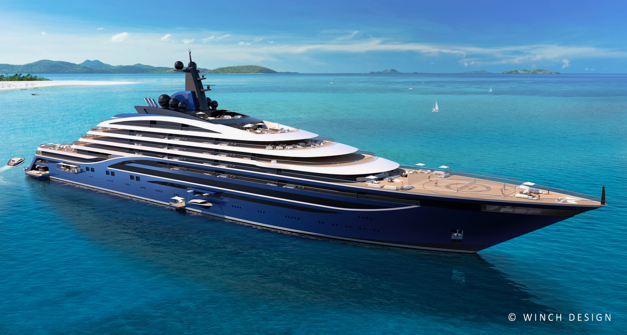 largest yacht in the world gross tonnage