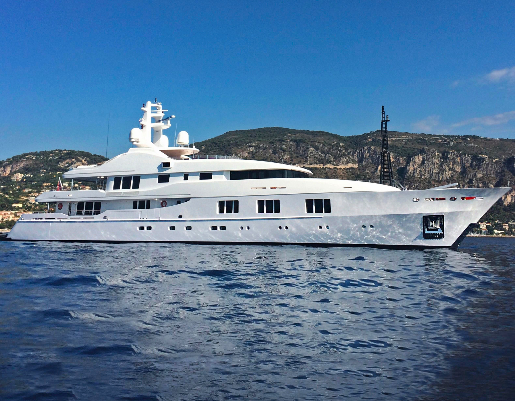 length of superyacht