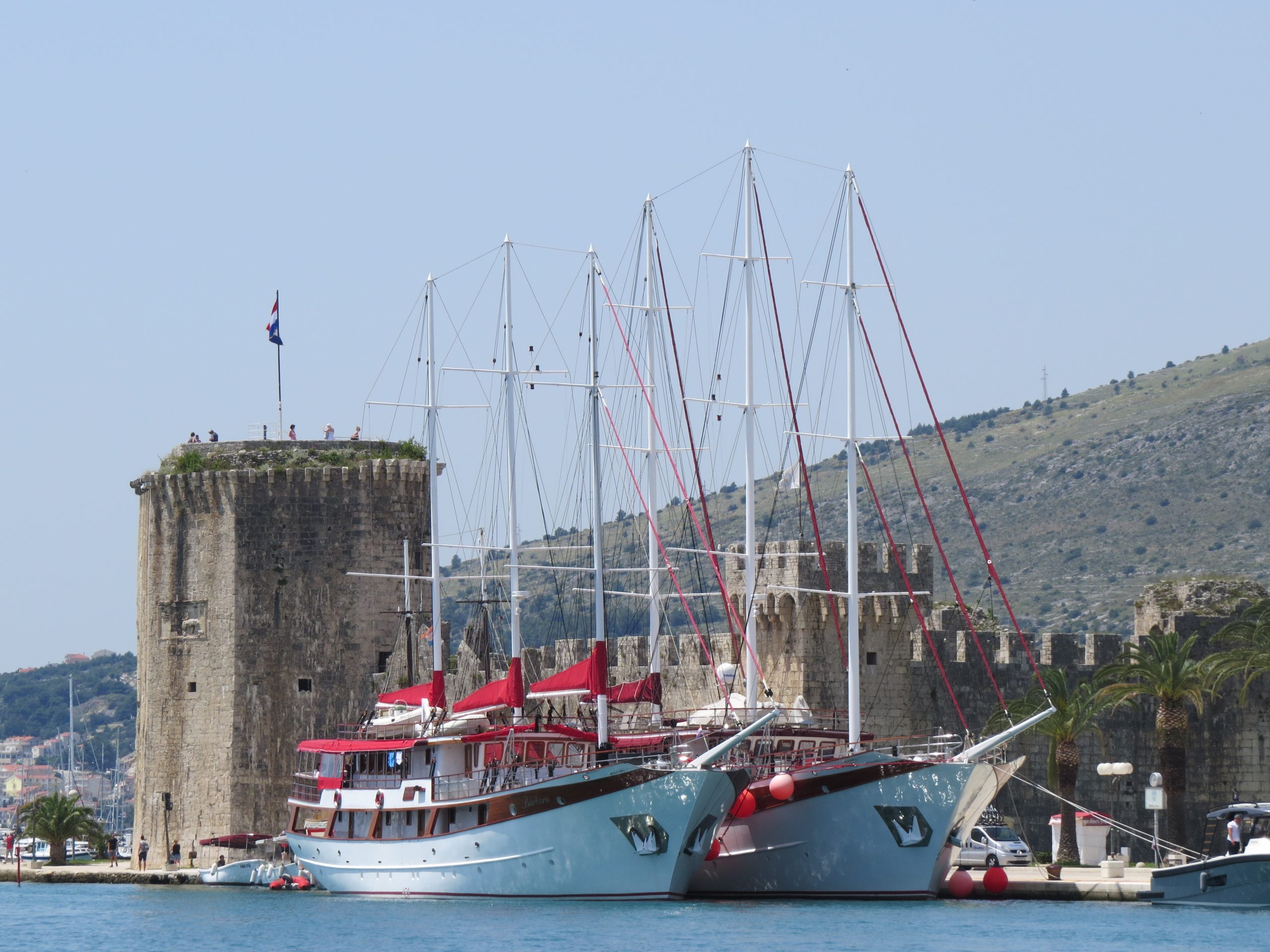 Gulet Boats in Trogir Croatia
