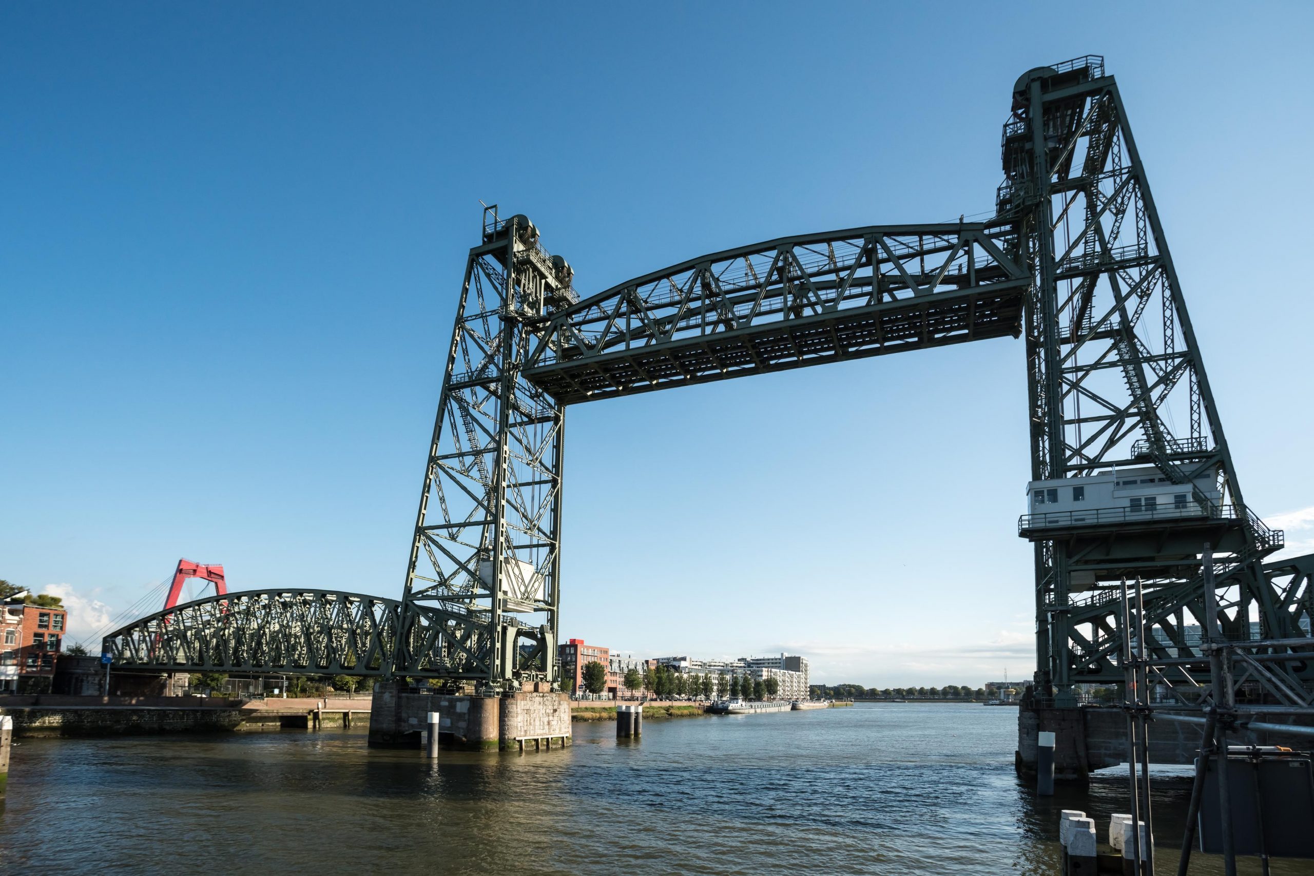 Koningshaven Bridge Rotterdam Netherlands.