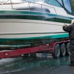 Cleaning And Checking Boat Hull