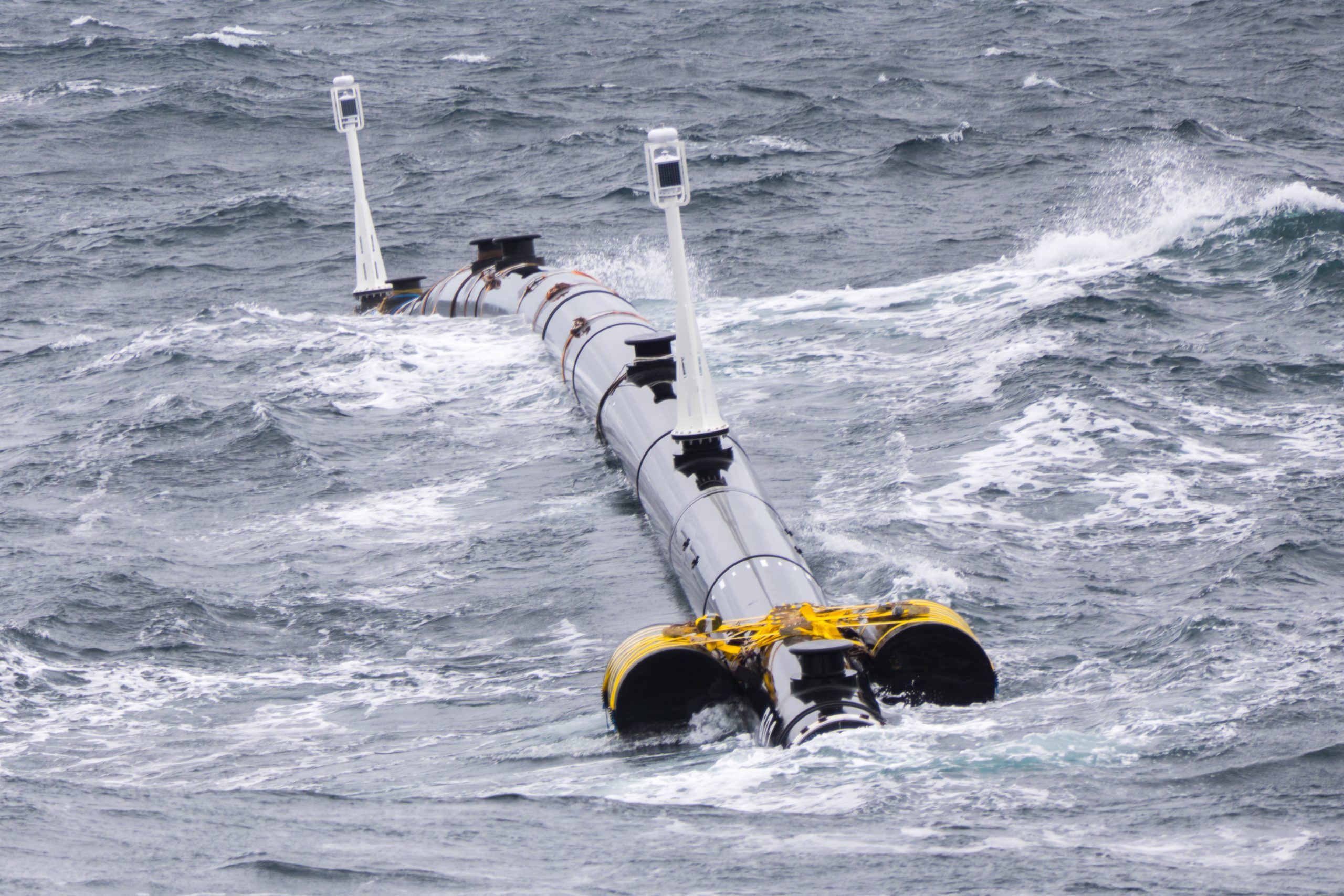 Ocean Cleanup Plastic Collection Device