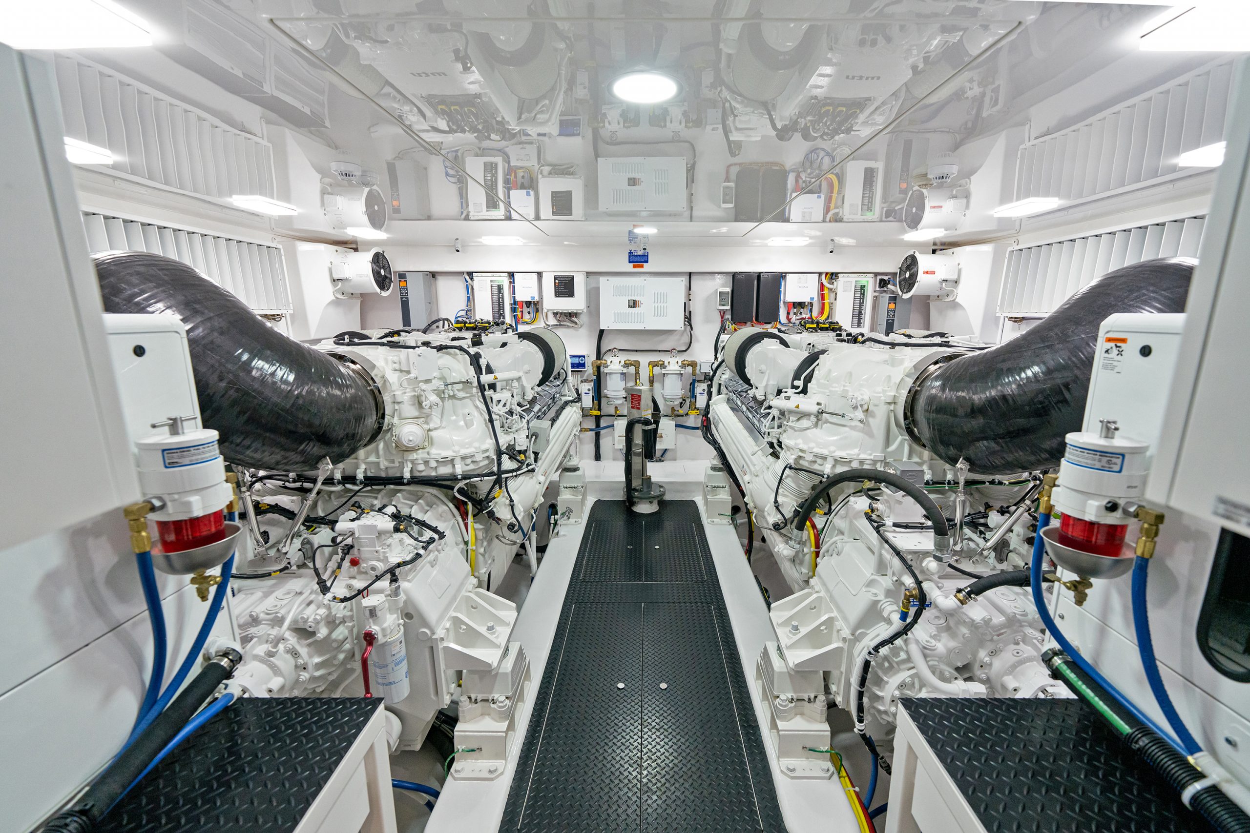 Viking 90 Engine Room
